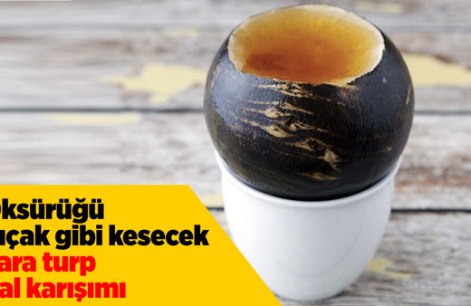 Çocuklarda sık görünen öksürüğü 3 günde kesecek doğal karışım siyah turp- bal kürü nasıl yapılır?