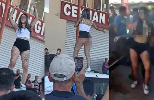 Antalya Demre'de Drift festivalinde müstehcen dans skandalı! Bir kadın getirmişler ve....