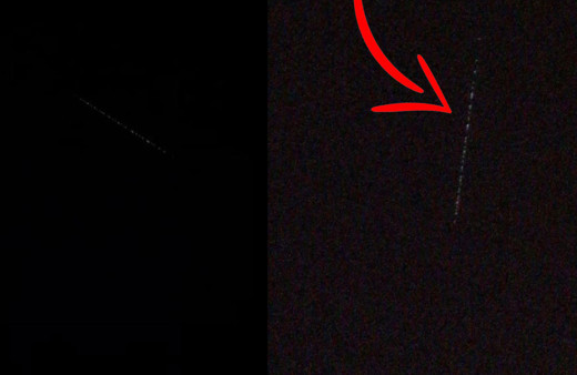 Görenler telefona sarıldı! Elon Musk'ın starlinki Türkiye'de görüldü: Gökyüzünü aydınlattı!