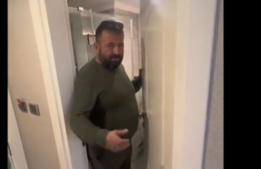 Ordu'da bir otelin banyosunda çekilen video viral oldu şekilden şekile girdi