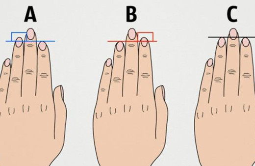 Karşınızdakinin kişiliğini öğrenmek istiyorsanız parmak şekillerine bakın!