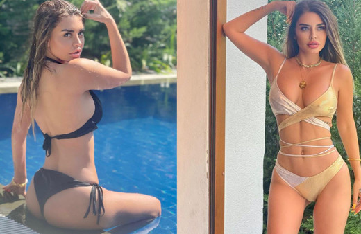 Ebru Polat dekolteli pozunu paylaştı, takipçilerini mest oldu: 'Sen insansan biz neyiz bilmiyorum'