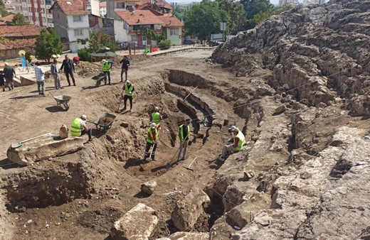 Sezar'ın 'geldim gördüm yendim' dediği Tokat'taki kazılarda yeni gelişme