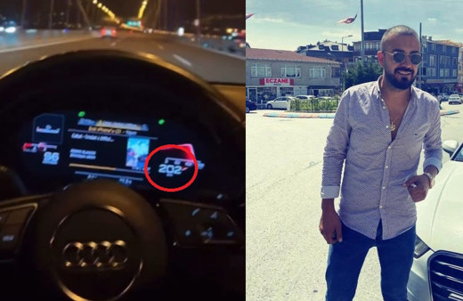 İstanbul-Bursa arasında aşırı hız videosu çeken adamın sonu kaçınılmaz oldu