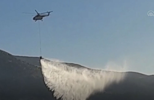 Adıyaman'da orman yangını çıktı! Müdahale sürüyor