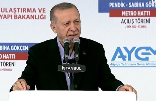 Pendik- Sabiha Gökçen Metrosu açılışında Erdoğan'dan Ekrem İmamoğlu eleştirisi! Felaket oluyor o tatilde