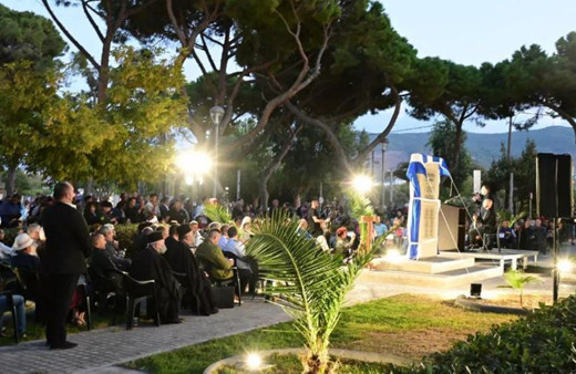 İstanköy'de parkın ortasına diktikleri anıta bakın! Hadsizlerin bir de talebi var: Türkiye bizden özür dilesin