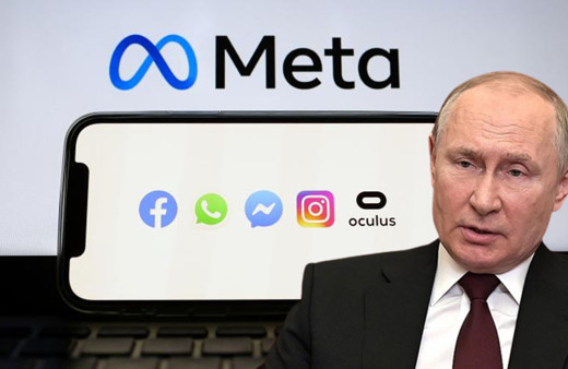 Facebook ve Instagram'ın bağlı olduğu Meta, Rusya'da 'terörist' ilan edildi
