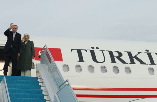 Cumhurbaşkanı Erdoğan Kazakistan'a gitti! Kritik görüşmeler yapacak