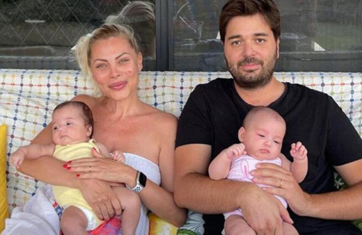 Seray Sever'in ikiz bebekleri büyüdü yeni pozlar geldi!