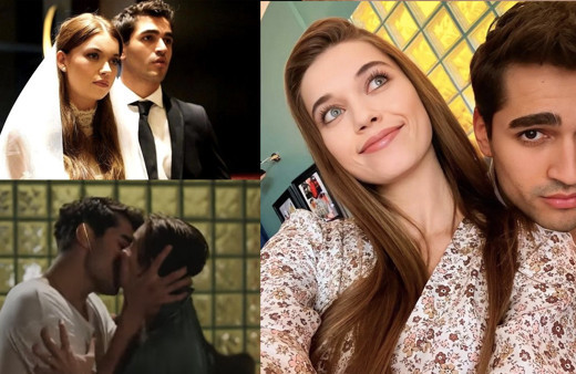 Yalı Çapkını'nın aşıkları savaşmadılar bu kez seviştiler paylaşımlarla mest ettiler