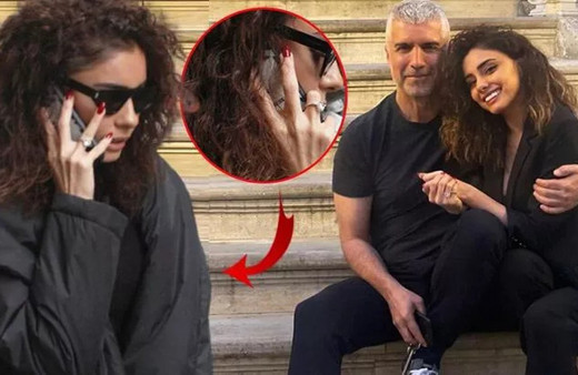 Özcan Deniz'in 'Gamzesine yandığım' dediği Samar Dadgar'ın tek taşını görenlerin ağzı açık kaldı