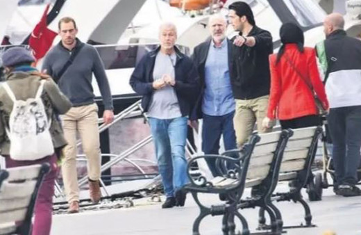 Rus milyarder Abramoviç İstanbul'da görüntülendi