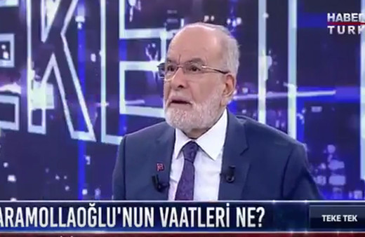 Temel Karamollaoğlu canlı yayında rezil oldu! Reklam arasından sonra kıvırdı