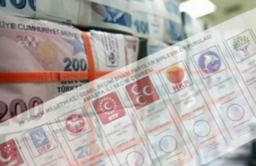 Partilere Hazine'den 4.5 milyar lira para verilecek! Hangi parti kaç lira yardım alacak?