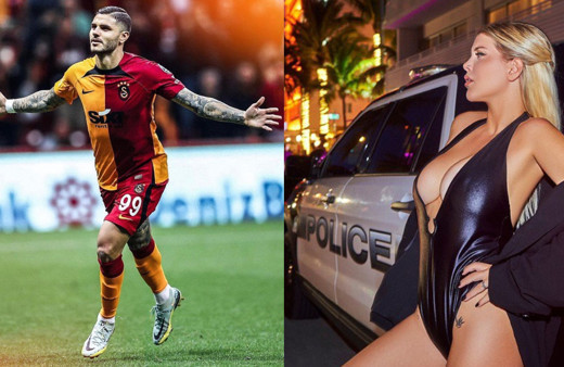 Mauro Icardi'ye Wanda Nara şoku! Yeni sevgilisiyle dudak dudağa ortaya çıktı!