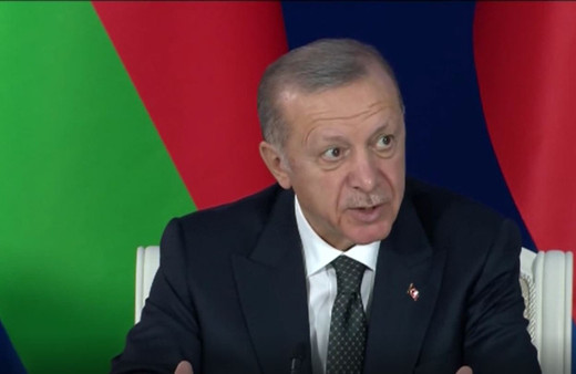 Erdoğan-Aliyev'den ortak basın toplantısı: Erdoğan: Bunları köşeye sıkıştırmamız lazım