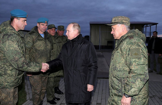 Putin'den orduya çağrılanların hazırlık sürecine denetleme