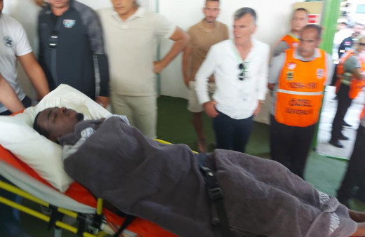 Bandırmaspor'un yıldızı korkuttu: Isaac maç sonu yere yığıldı, ölümden döndü!