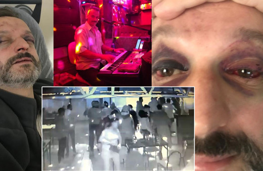 Çiftetelli çalmadı diye müzisyeni komalık ettiler! Bursa'daki çiftetelli dayağının şok görüntüleri