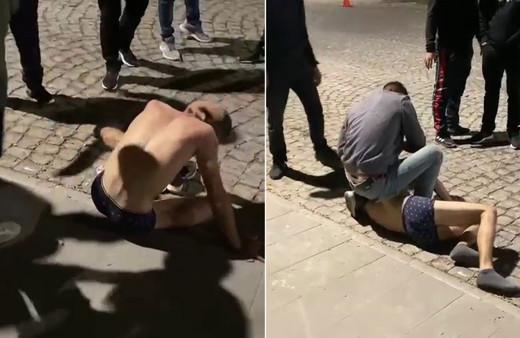 Mesaj attığı kızın abileri suratını jiletle kesip öldüresiye dövdü