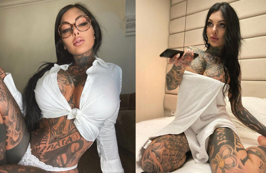 Fotoğraflarını satarak servet kazandı! Dövme güzeli Mara Inkperial'in frikiği olay: Uyarılara kulak asmadı!