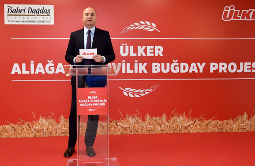 Aliağa Bisküvilik Buğdayı Ülker ürünleriyle buluştu