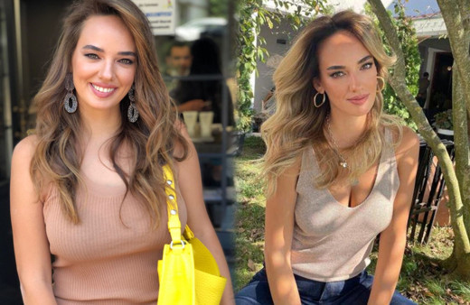 Seda Bakan elbiseye sığamadı kendini ti'ye aldı! Üst bedeninden geçmeyince...