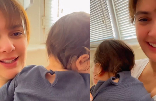 Bergüzar Korel "bu net bir dramdır" diyerek sitem etti! Kızıyla videosu sosyal medyayı salladı