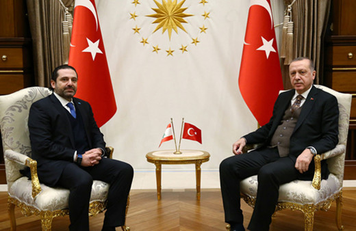 Cumhurbaşkanı Erdoğan, eski Lübnan Başbakanı Hariri'yi kabul etti