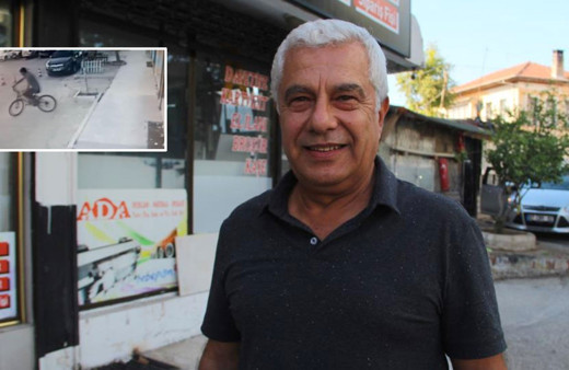 Menemen bisiklete mal oldu 15 dakika yetti