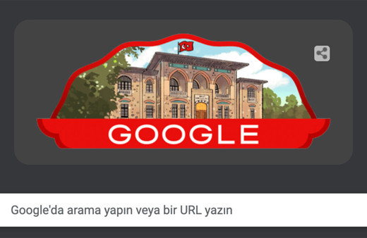 Google 29 Ekim Cumhuriyet Bayramı'nı böyle kutladı