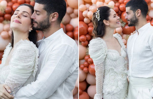 Berk Oktay’ın eşi Yıldız Çağrı Atiksoy’dan romantik kutlama: ‘Baş kahramanı sensin’
