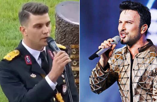 Genç teğmen sesiyle sosyal medyayı salladı! Megastar Tarkan kayıtsız kalamadı: 'Çok güzel söylemişsin...'