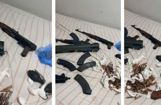 İstanbul'da lav silahlı cephaneliğe baskın! Hepsi suç makinası çıktı