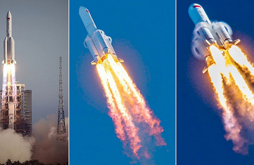 Çin'in roketi dünyaya düşüşe geçti Türkiye'ye düşebilir denildi harita verildi bir bu eksikti