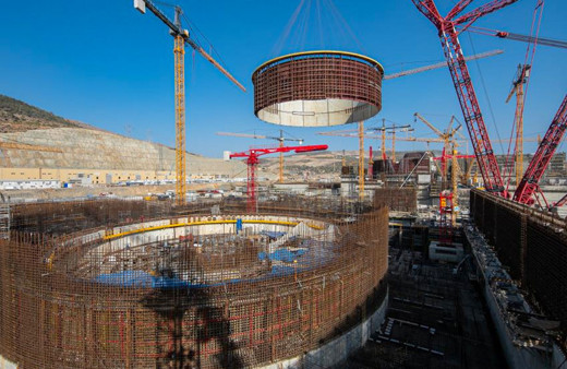 Akkuyu NGS'nin 3'üncü güç ünitesinde bir aşama daha tamamlandı