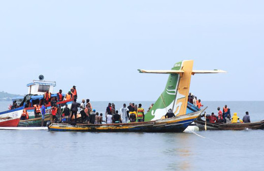 Yolcu uçağı göle düşmüştü: Tanzanya'daki faciada ölü sayısı artmaya devam ediyor!