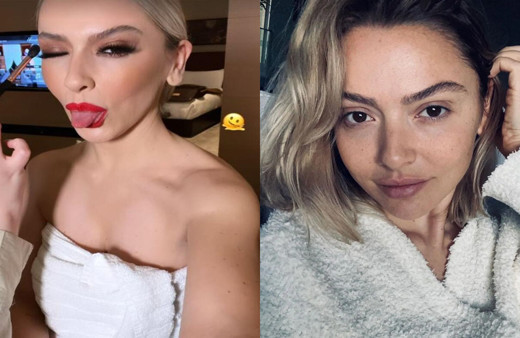 Hadise'den bornozlu paylaşımın ardından küvet pozu! Beğeni yağdı