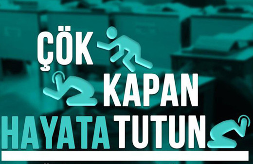 Saat 18:57'e dikkat! Bugün büyük deprem tatbikatı var 'Çök-Kapan-Tutun'