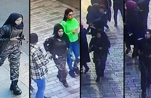 İstiklal Caddesi'ne bombayı koydu patlamanın ardından böyle kaçtı! İşte o video
