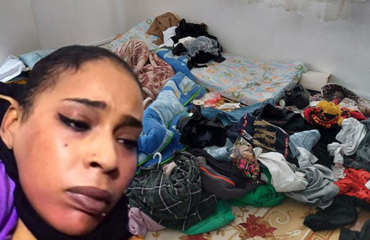 Kadın teröristin yakalandığı evin görüntüleri! Saldırıdaki kıyafetleri de evdeydi