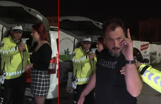 Bursa'da ilginç görüntüler! Kaçmaya çalıştı yakalandı: Polislerden arka arkaya özür diledi!