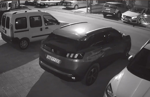 Ümraniye'de otoparka indi hayatının şokunu yaşadı tek anahtar kuşkulandırdı