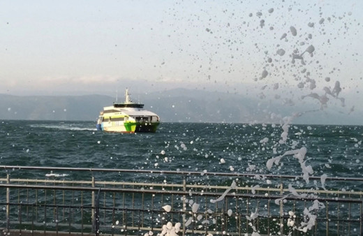 İstanbul'da deniz ulaşımına hava muhalefeti engeli