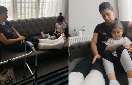 Taksim'deki bombalı saldırıda yaralanan Almeda ve annesinden mesaj var