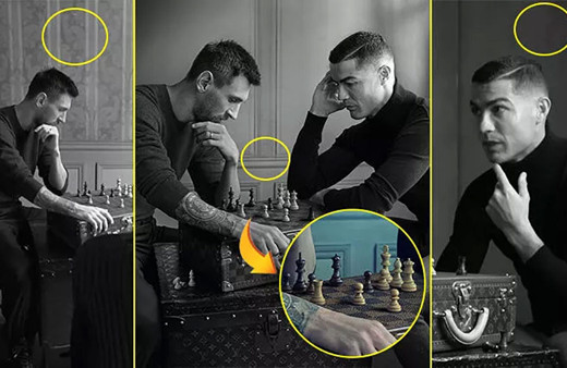 Ronaldo ile Messi'den büyük hayal kırıklığı! O fotoğraf fotomontaj çıktı! Kaç para aldılar?