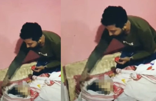 Sonunda bu da oldu! Ölen kız arkadaşının cansız bedeniyle evlendi