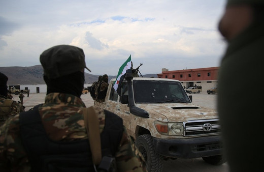 Afrin'de SMO'dan geniş çaplı tatbikat