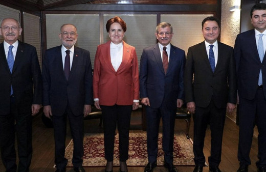 Altılı masanın 28 Kasım'daki toplantısının davetiyesi ortaya çıktı